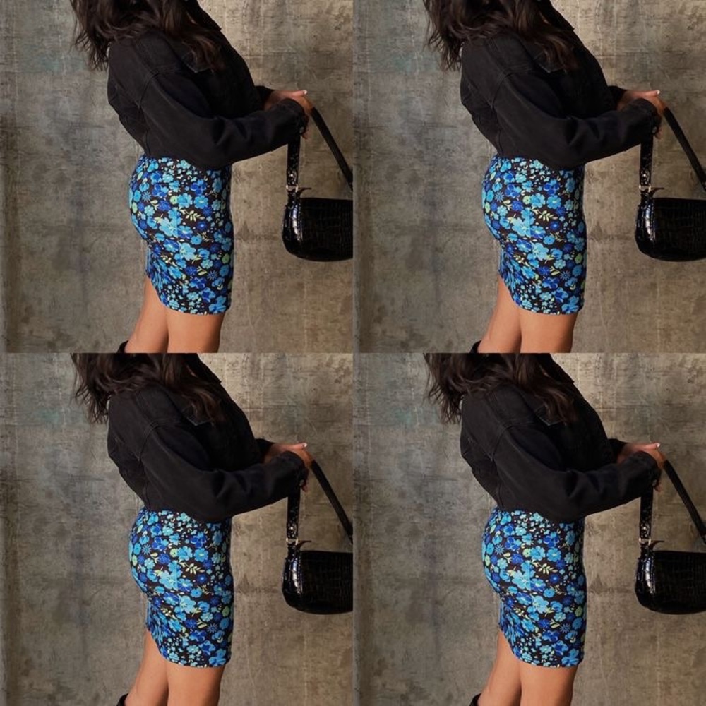 Flower Print Dress